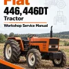 Fiat 446, 446DT Tractor Workshop Service Manual