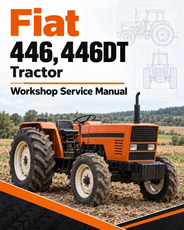 Fiat 446, 446DT Tractor Workshop Service Manual