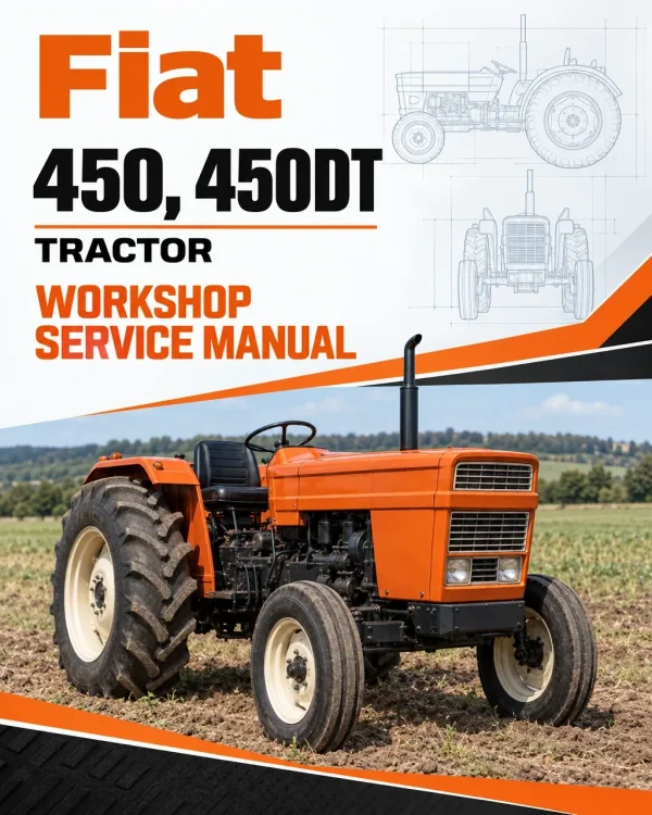 Fiat 450, 450DT Tractor Workshop Service Manual