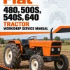 Fiat 480, 500S, 540S, 640 Tractor Workshop Service Manual