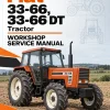 Fiat 33-66, 33-66 DT Tractor Workshop Service Manual Fiat 33-66, 33-66 DT Tractor Workshop Service Manual