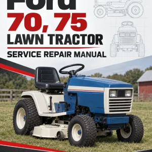 Ford 70, 75 Lawn Tractor Service Manual Ford 70, 75 Lawn Tractor Service Manual