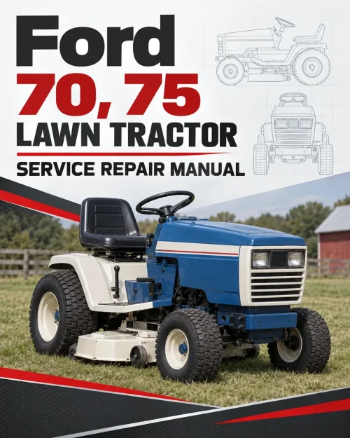 Ford 70, 75 Lawn Tractor Service Manual Ford 70, 75 Lawn Tractor Service Manual