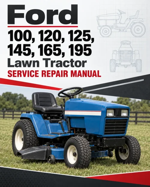 Ford 100, 120, 125, 145, 165, 195 Lawn Tractor Service Manual Ford 100, 120, 125, 145, 165, 195 Lawn Tractor Service Manual