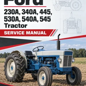 Ford 230A, 340A, 445, 530A, 540A, 545 Tractor Service Manual Ford 230A, 340A, 445, 530A, 540A, 545 Tractor Service Manual