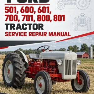 Ford 501, 600, 601, 700, 701, 800, 801 Tractor Service Manual