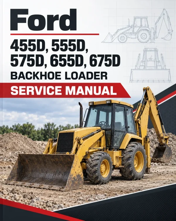 Ford 455D, 555D, 575D, 655D, 675D Backhoe Loader Service Manual Ford 455D, 555D, 575D, 655D, 675D Backhoe Loader Service Manual