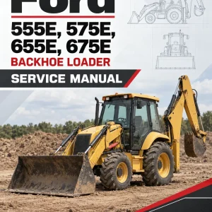 Ford New Holland 555E, 575E, 655E, 675E Backhoe Loader Service Manual