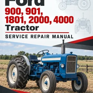 Ford 900, 901, 1801, 2000, 4000 Tractor Service Manual