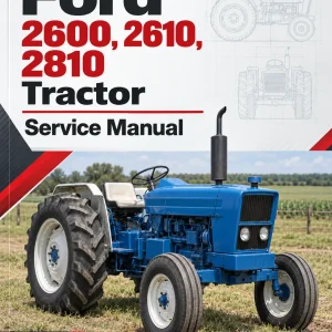 Ford 2600, 2610, 2810 Tractor Service Manual Ford 2600, 2610, 2810 Tractor Service Manual