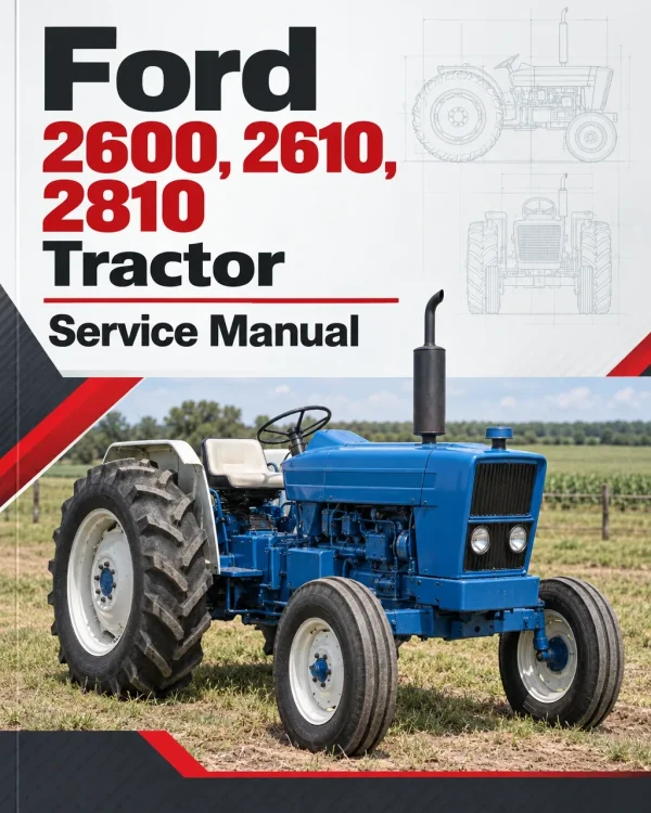 Ford 2600, 2610, 2810 Tractor Service Manual Ford 2600, 2610, 2810 Tractor Service Manual