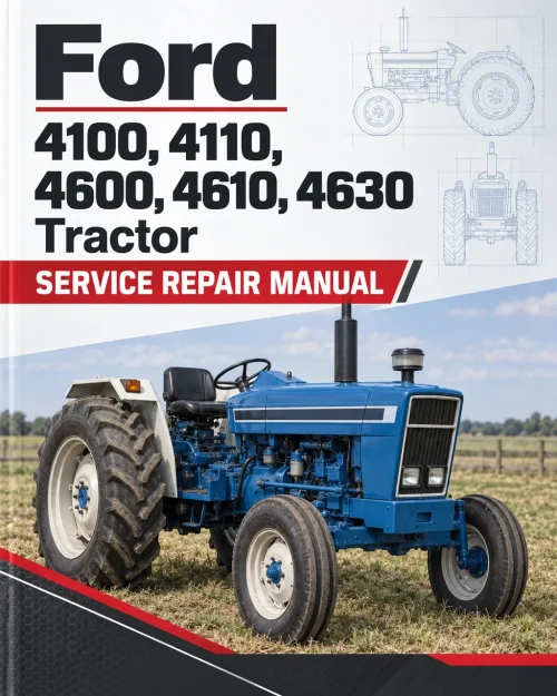 Ford 4100, 4110, 4600, 4610, 4630 Tractor Service Manual