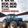 Ford 8530, 8630, 8730, 8830 Tractor Service Manual Ford 8530, 8630, 8730, 8830 Tractor Service Manual