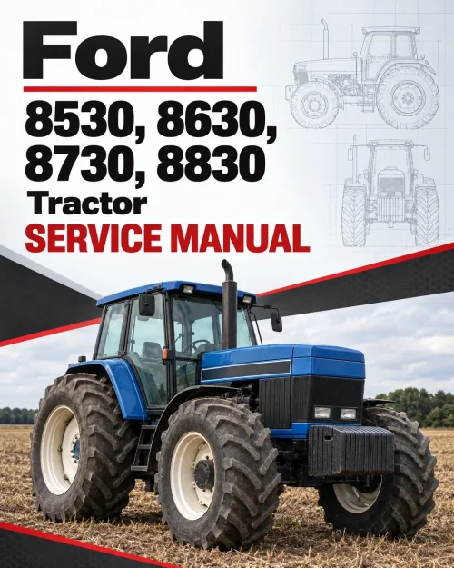 Ford 8530, 8630, 8730, 8830 Tractor Service Manual Ford 8530, 8630, 8730, 8830 Tractor Service Manual