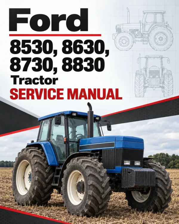 Ford 8530, 8630, 8730, 8830 Tractor Service Manual Ford 8530, 8630, 8730, 8830 Tractor Service Manual