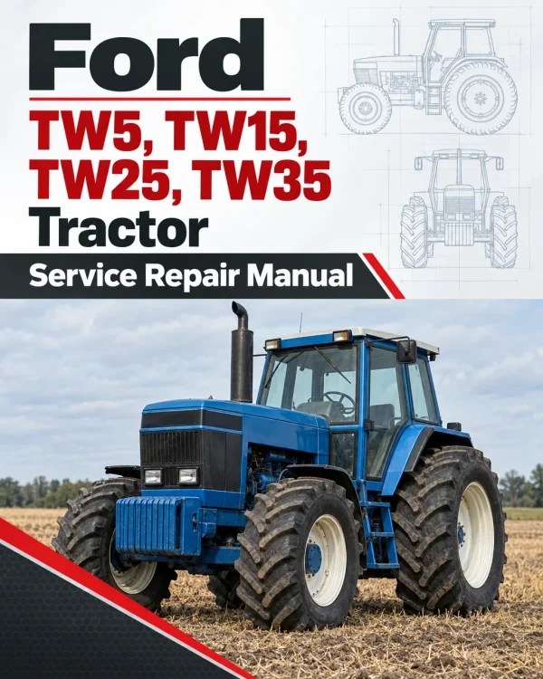 Ford TW5, TW15, TW25, TW35 Tractor Service Manual Ford TW5, TW15, TW25, TW35 Tractor Service Manual