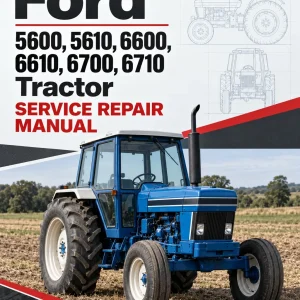 Ford 5600, 5610, 6600, 6610, 6700, 6710 Tractor Service Manual