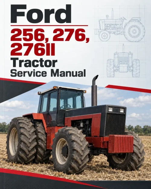 Ford Versatile 256, 276, 276II Tractor Service Manual Ford Versatile 256, 276, 276II Tractor Service Manual