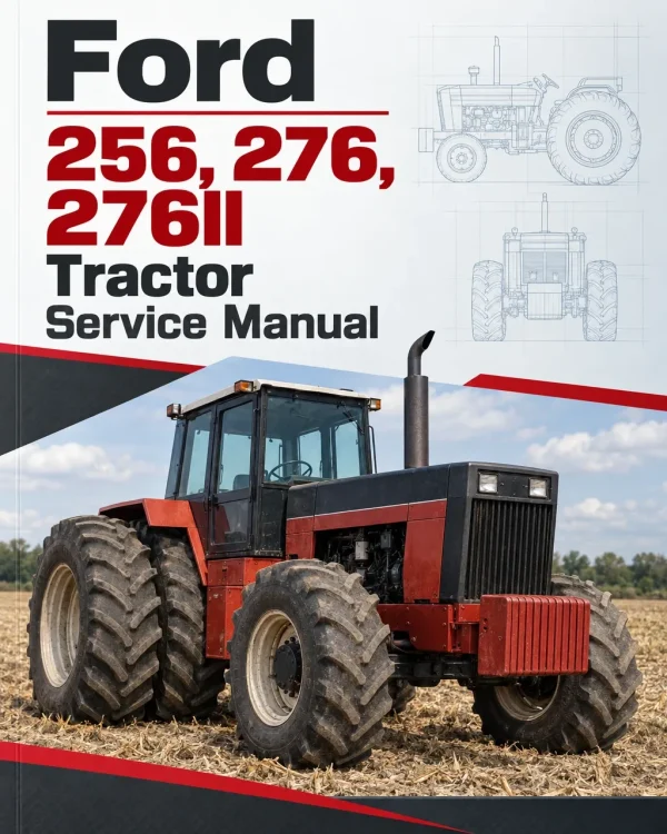 Ford Versatile 256, 276, 276II Tractor Service Manual