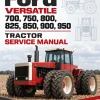 Ford Versatile 700, 750, 800, 825, 850, 900, 950 Tractor Service Manual Ford Versatile 700, 750, 800, 825, 850, 900, 950 Tractor Service Manual