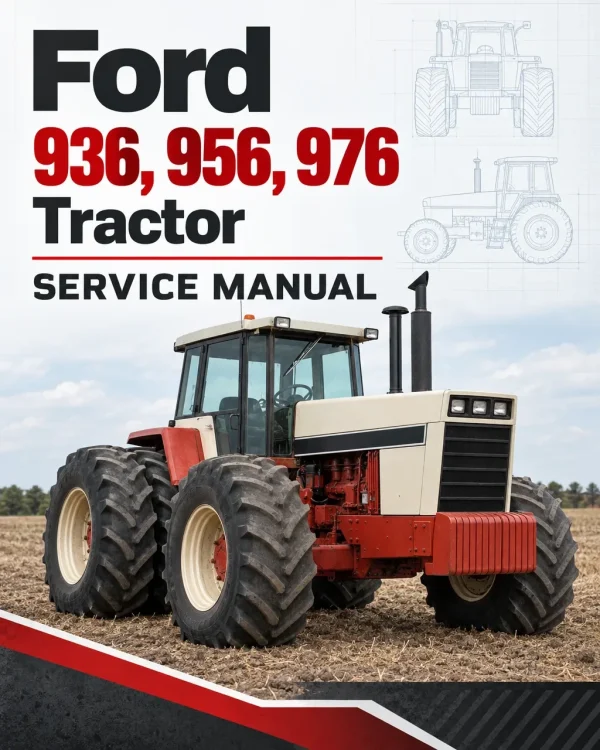 Ford Versatile 936, 956, 976 Tractor Service Manual Ford Versatile 936, 956, 976 Tractor Service Manual