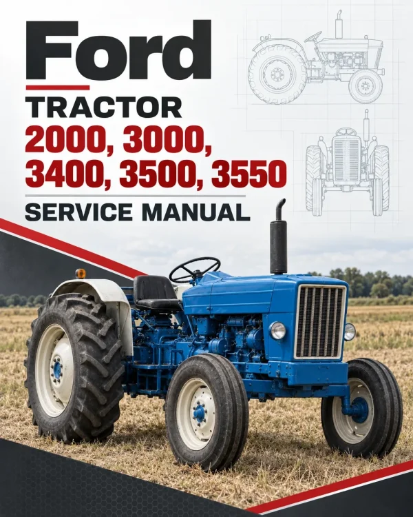 Ford Tractor Series 2000, 3000, 3400, 3500, 3550 Service Manual Ford Tractor Series 2000, 3000, 3400, 3500, 3550 Service Manual