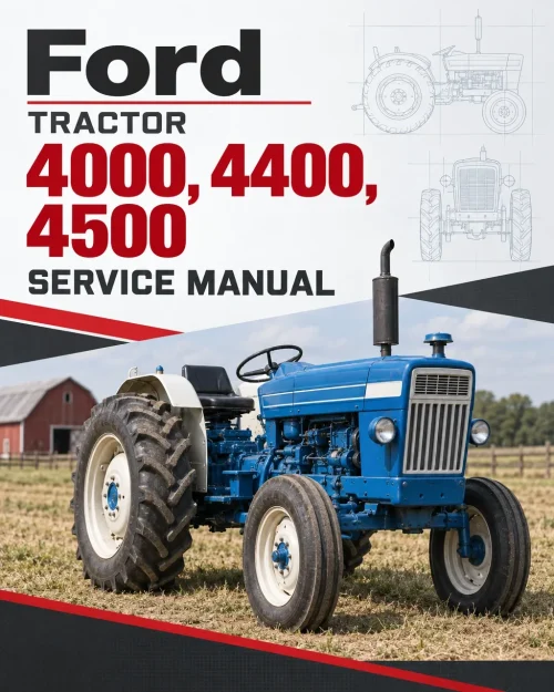 Ford Tractor Series 4000, 4400, 4500 Service Manual