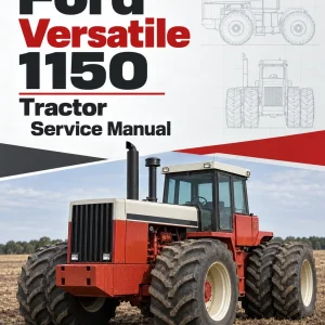 Ford Versatile 1150 Tractor Service Manual