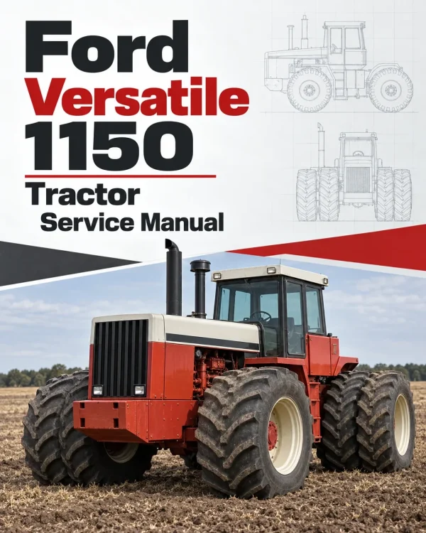 Ford Versatile 1150 Tractor Service Manual