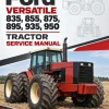 Ford Versatile 835, 855, 875, 895, 935, 950 Tractor Service Manual