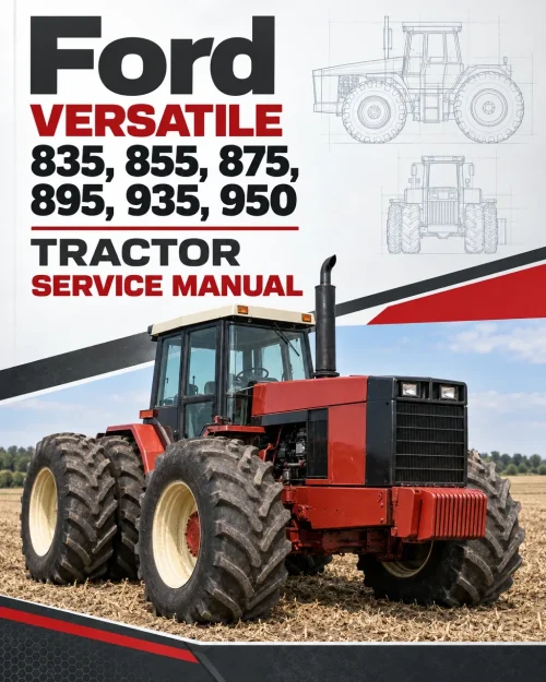 Ford Versatile 835, 855, 875, 895, 935, 950 Tractor Service Manual