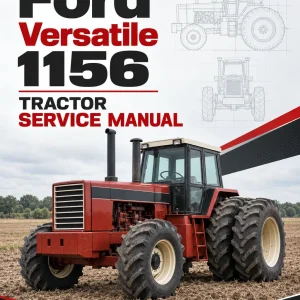 Ford Versatile 1156 Tractor Service Manual