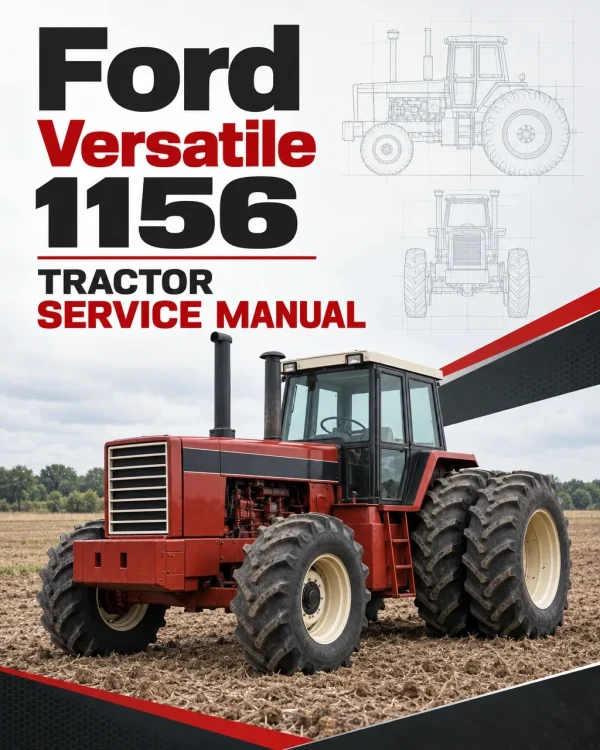 Ford Versatile 1156 Tractor Service Manual