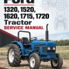Ford 1320, 1520, 1620, 1715, 1720 Tractor Service Manual