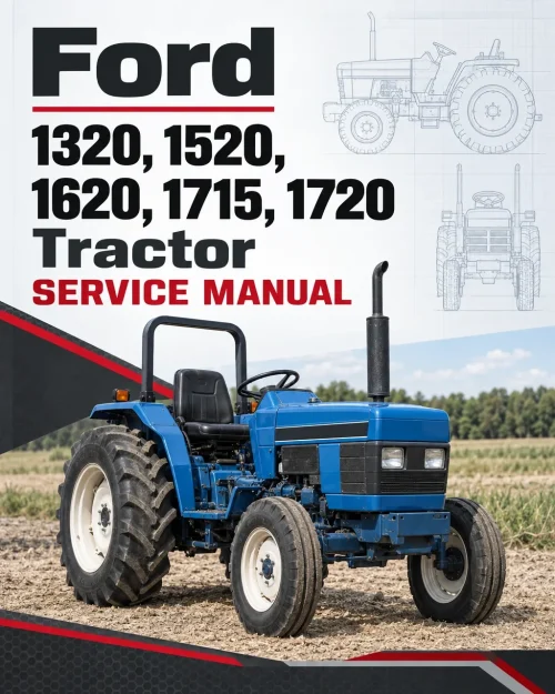 Ford 1320, 1520, 1620, 1715, 1720 Tractor Service Manual Ford 1320, 1520, 1620, 1715, 1720 Tractor Service Manual