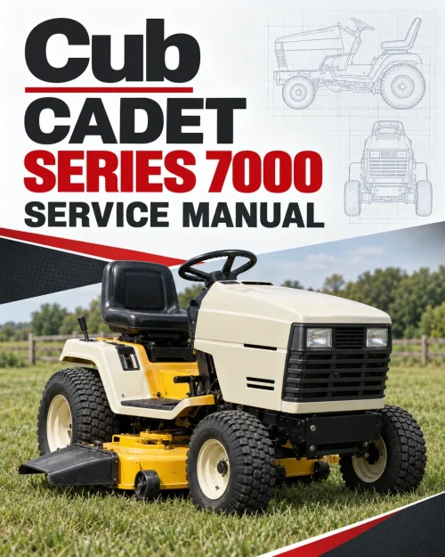 Cub Cadet Series 7000 Service Manual