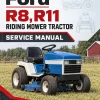 Ford R8, R11 Riding Mower Tractor Service Manual