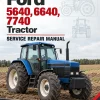 Ford 5640, 6640, 7740 Tractor Service Manual