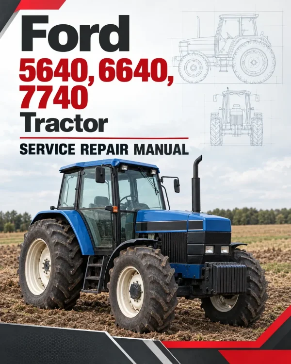 Ford 5640, 6640, 7740 Tractor Service Manual