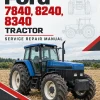 Ford 7840, 8240, 8340 Tractor Service Manual Ford 7840, 8240, 8340 Tractor Service Manual
