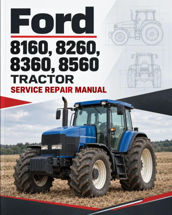 Ford 8160, 8260, 8360, 8560 Tractor Service Manual