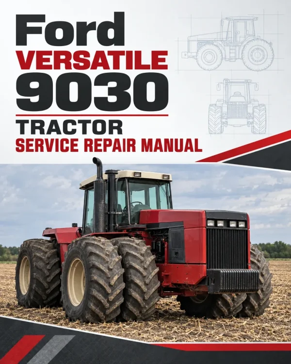 Ford Versatile 9030 Tractor Service Manual Ford Versatile 9030 Tractor Service Manual