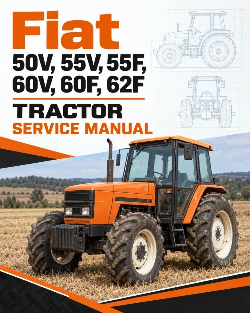 Fiat 50V, 55V, 55F, 60V, 60F, 62F Tractor Service Manual