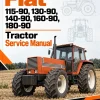 Fiat 115-90, 130-90, 140-90, 160-90, 180-90 Tractor Service Manual