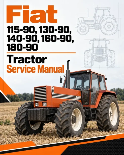 Fiat 115-90, 130-90, 140-90, 160-90, 180-90 Tractor Service Manual Fiat 115-90, 130-90, 140-90, 160-90, 180-90 Tractor Service Manual