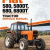 Fiat 580, 580DT, 680, 680DT Tractor Service Manual