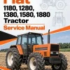 Fiat 1180, 1280, 1380, 1580, 1880 Tractor Service Manual