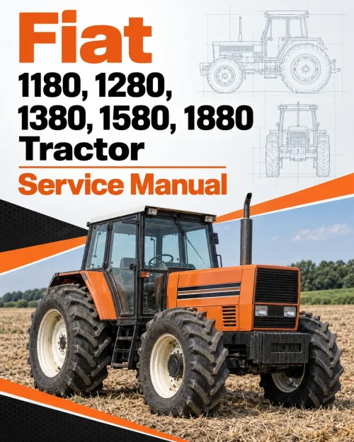 Fiat 1180, 1280, 1380, 1580, 1880 Tractor Service Manual Fiat 1180, 1280, 1380, 1580, 1880 Tractor Service Manual