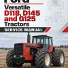 Ford Versatile D118, D145 and G125 Tractors Service Manual Ford Versatile D118, D145 and G125 Tractors Service Manual