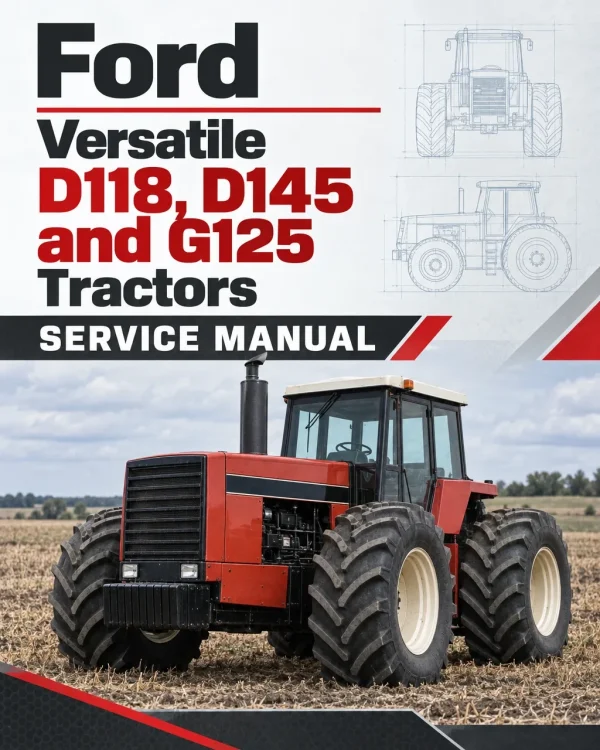 Ford Versatile D118, D145 and G125 Tractors Service Manual Ford Versatile D118, D145 and G125 Tractors Service Manual